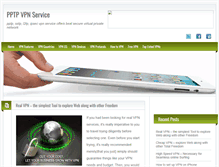 Tablet Screenshot of pptpvpnservice.com